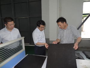 鹽城市鹽都區(qū)委書記、區(qū)長吳本輝蒞臨寶光公司參觀